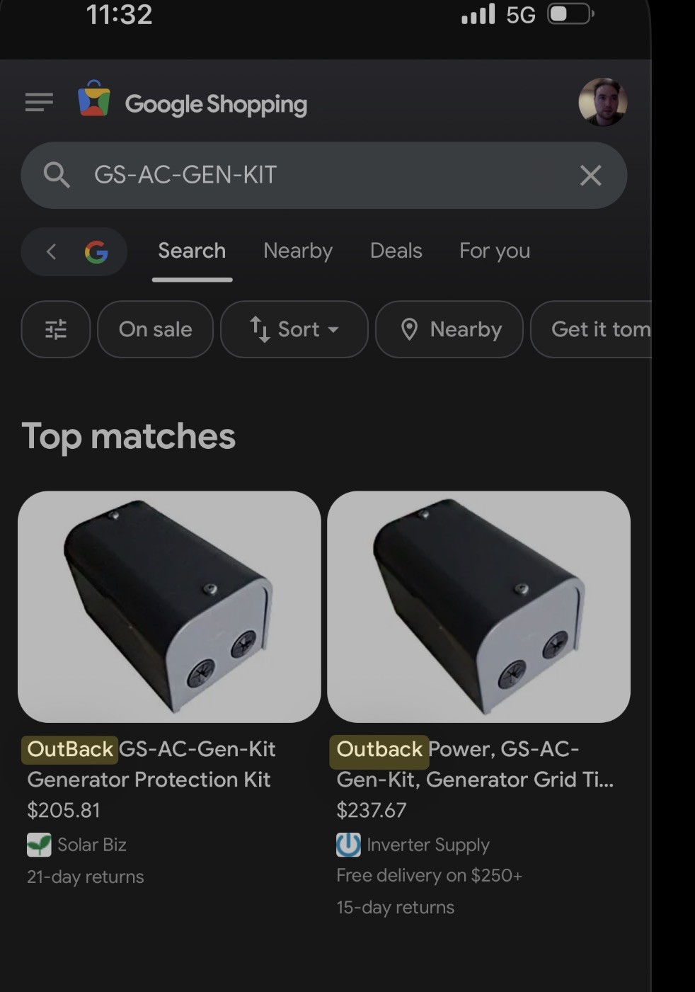 Outback GS-AC-GEN-KIT
