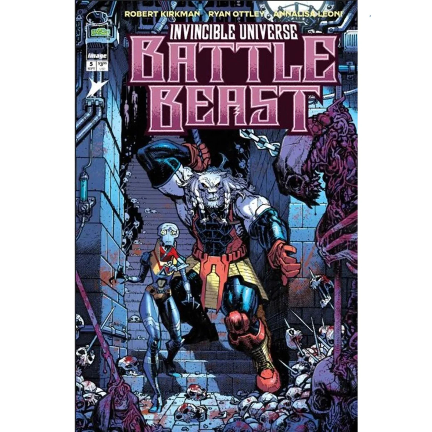 Invincible Universe Battle Beast: #5 [Ottley & Leoni CVR A] 2025