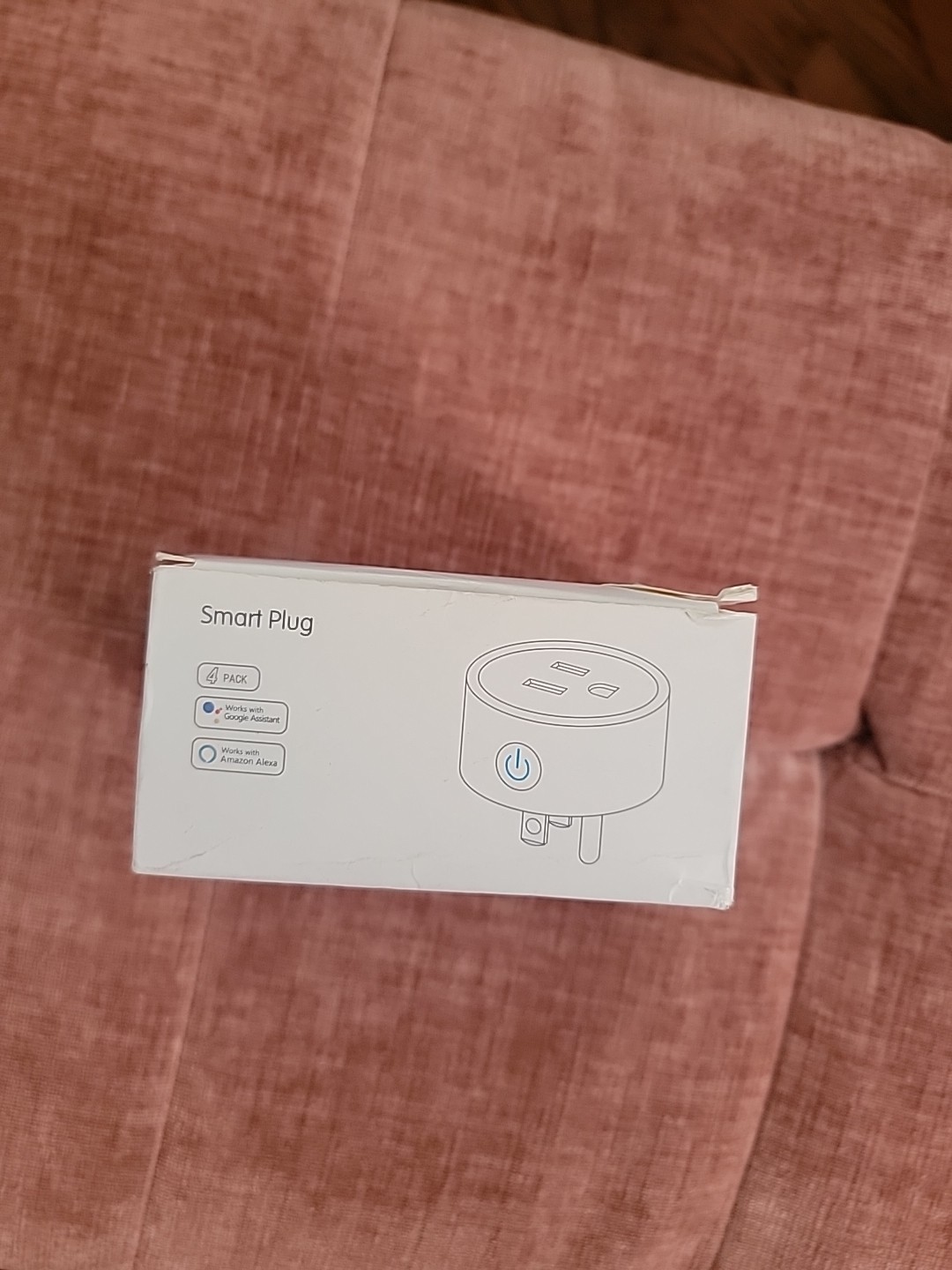 Mini Wifi Smart Plug 2.4GHz Only / Alexa & Google Home Compatible 4 Pack