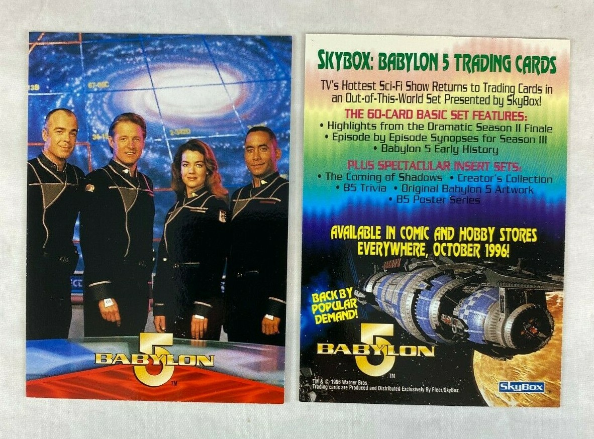 CHEAP PROMO CARD: BABYLON 5 SERIES 2 Skybox 1996 NO#
