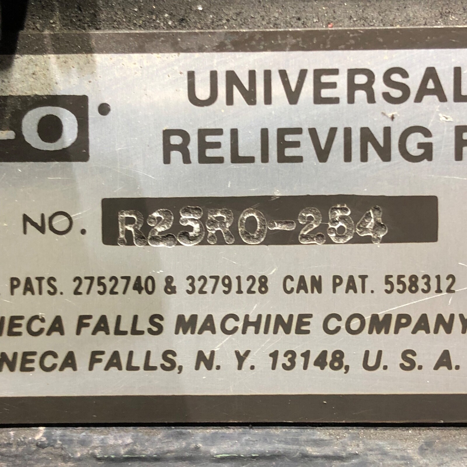 Seneca Falls Machine SFM Royal Oak Universal Form Relieving Fixture