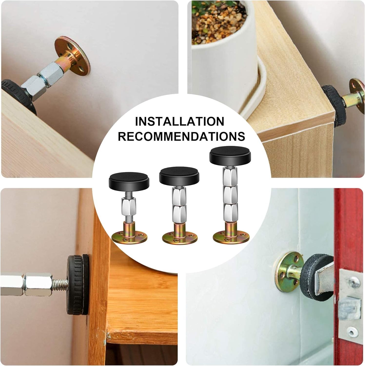 Versatile Adjustable Threaded Bed Anti-Shake Tool - Compatible with All Sizes