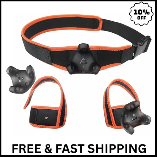 VR Tracker Straps Waist+Feets 3 in1(New Model for 2024), for Vive Tracker, Ultim