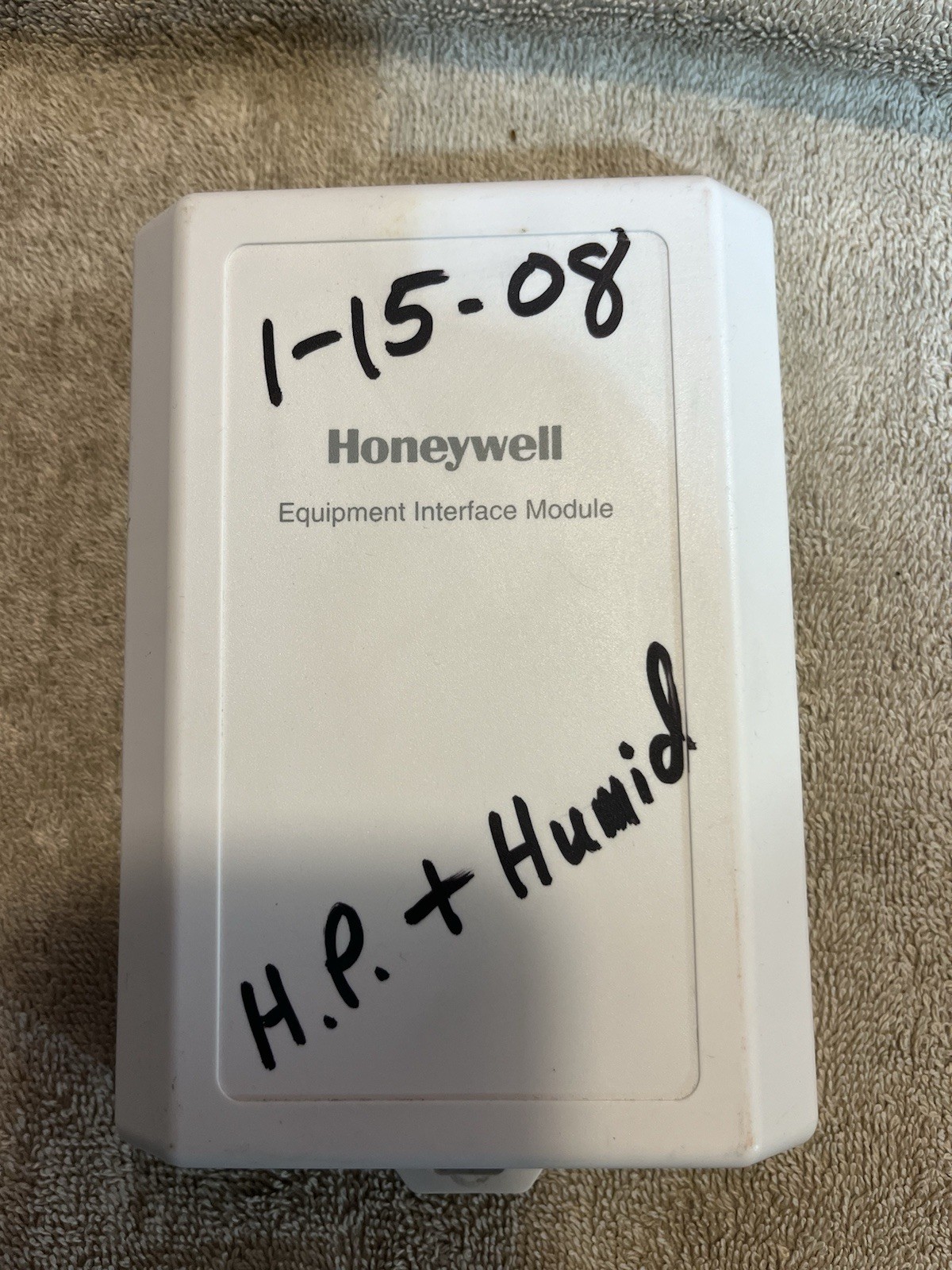Honeywell EIM, THM5421C1008, Used, Sharpie Marks On Cover