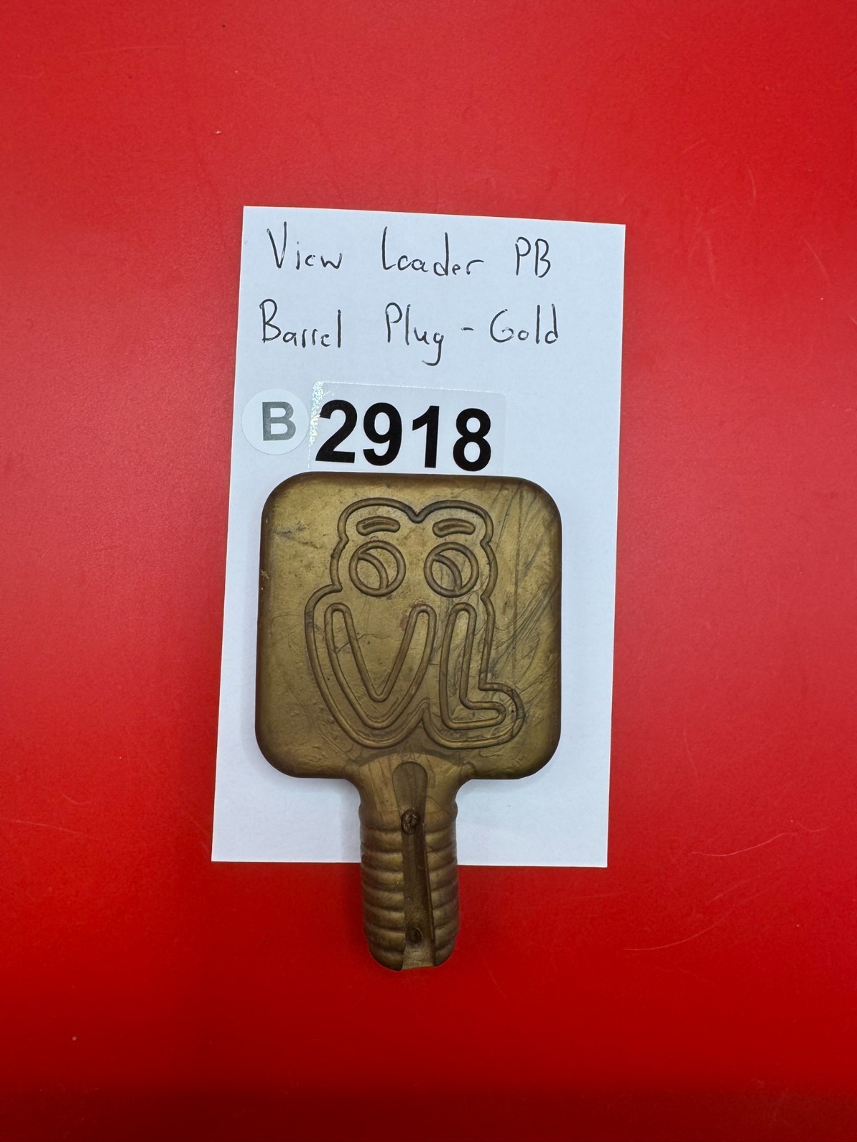 View Loader PB Barrel - Plug-Gold