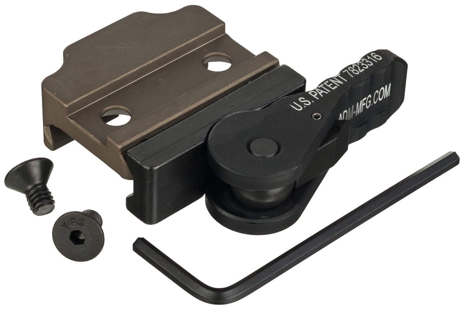 American Defense Manufacturing Surefire M600/M300 Scout Mount, : AD-SF-FDE-STD