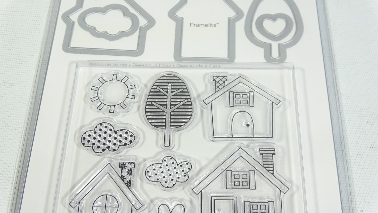 2013 Doodlebug Design Stamp & Die Set Welcome Home 659102