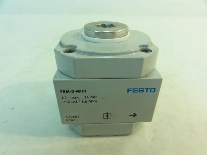 209029 Old-Stock; Festo FRM-D-MIDI-170685 Branching Module; 0-16 Bar; 8;200 l/mi