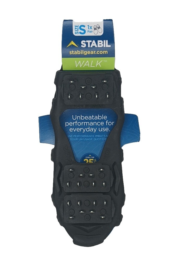 1 Replacement STABILicers NRSTL-BK-S - Unisex Traction Cleat for Snow/Ice Small
