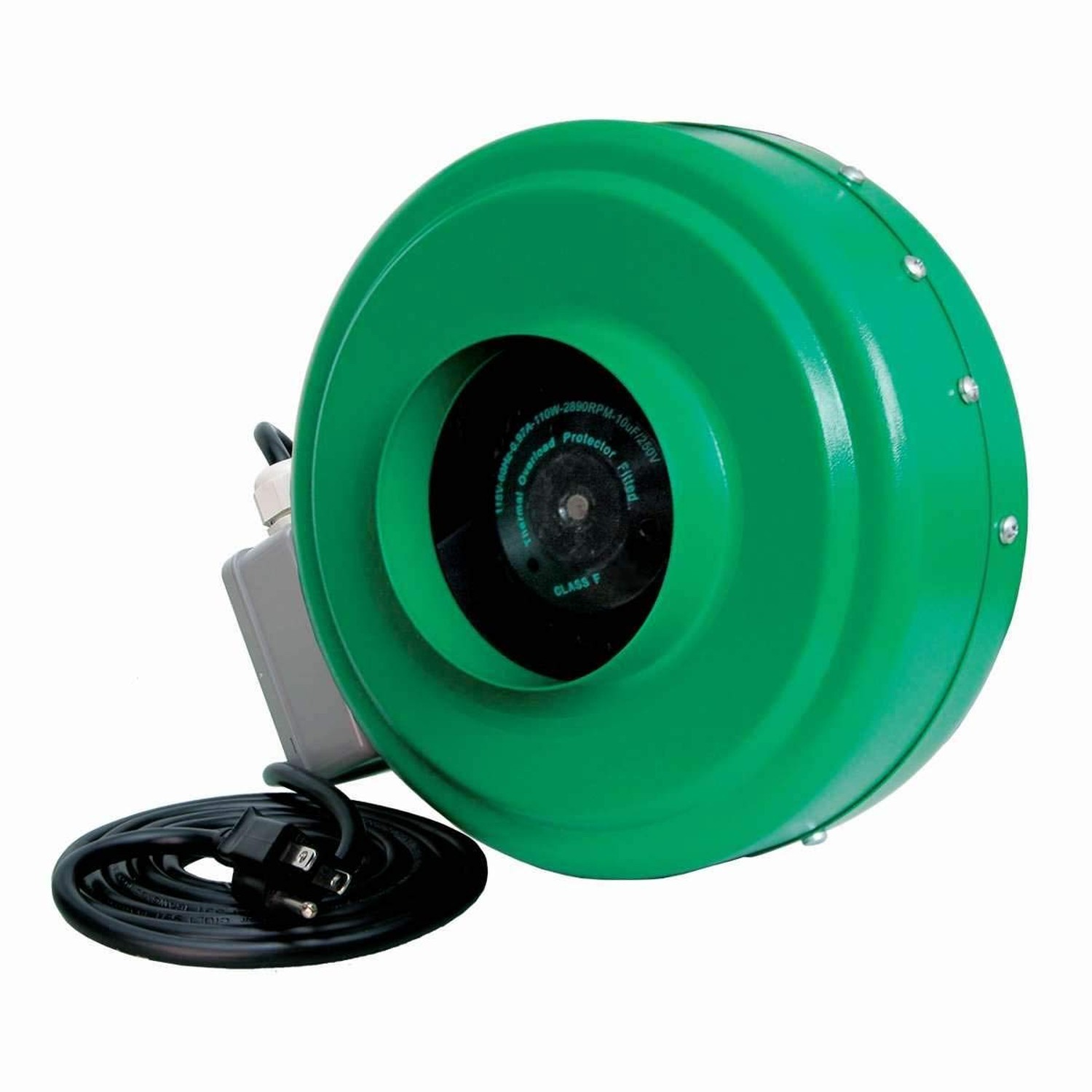 Active Air 6" Inline Duct Fan, 400 CFM 6"