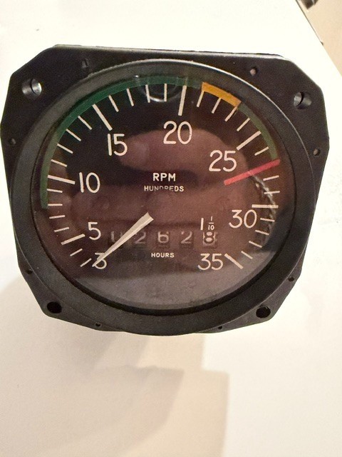 Stinson 108-2 Aircraft Mitchell Tachometer RPM gauge