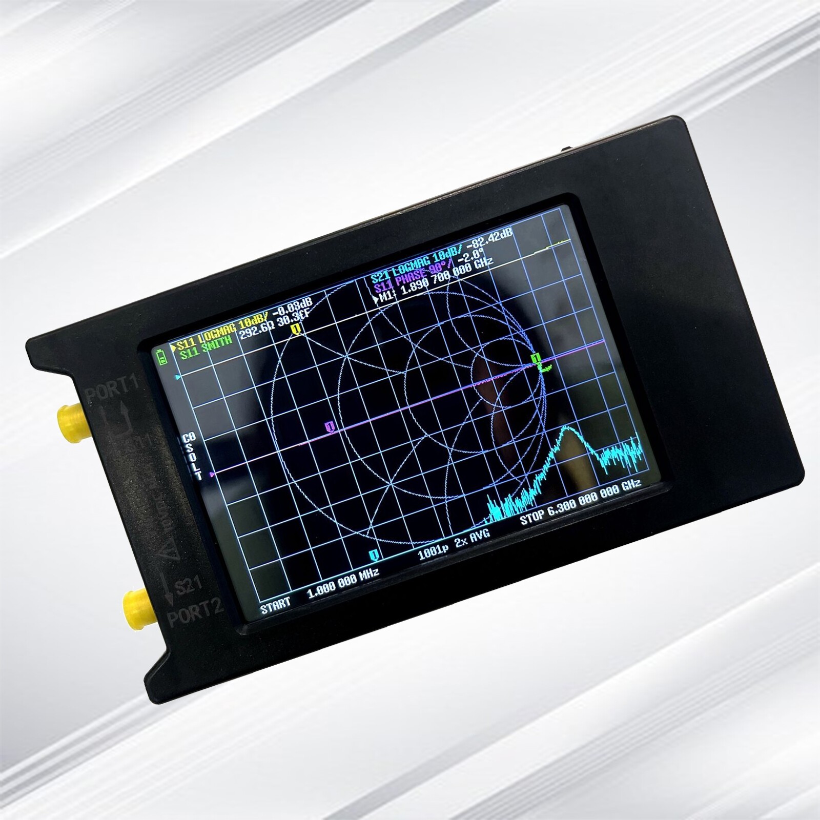 50KHz-6.3GHz LiteVNA-64 VNA Analyzer Vector Network Analyzer Antenna Analyzer