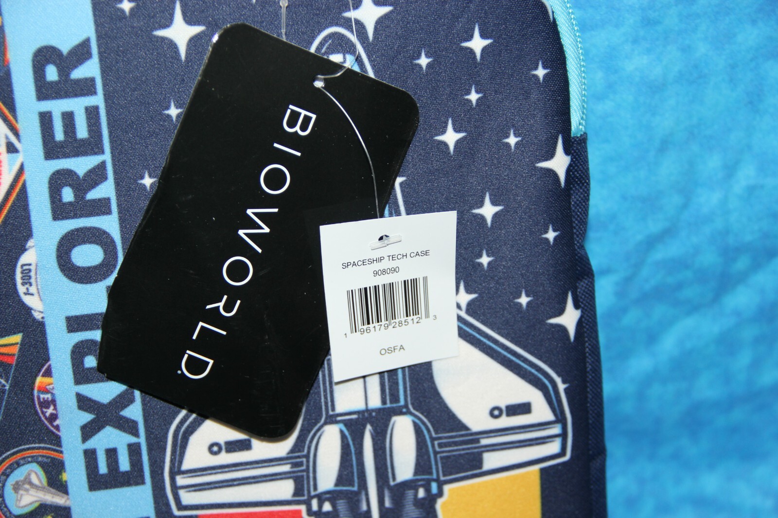 Bioworld Neoprene Padded Utility Case / Bag / Tech Bag ~ Space Explorer