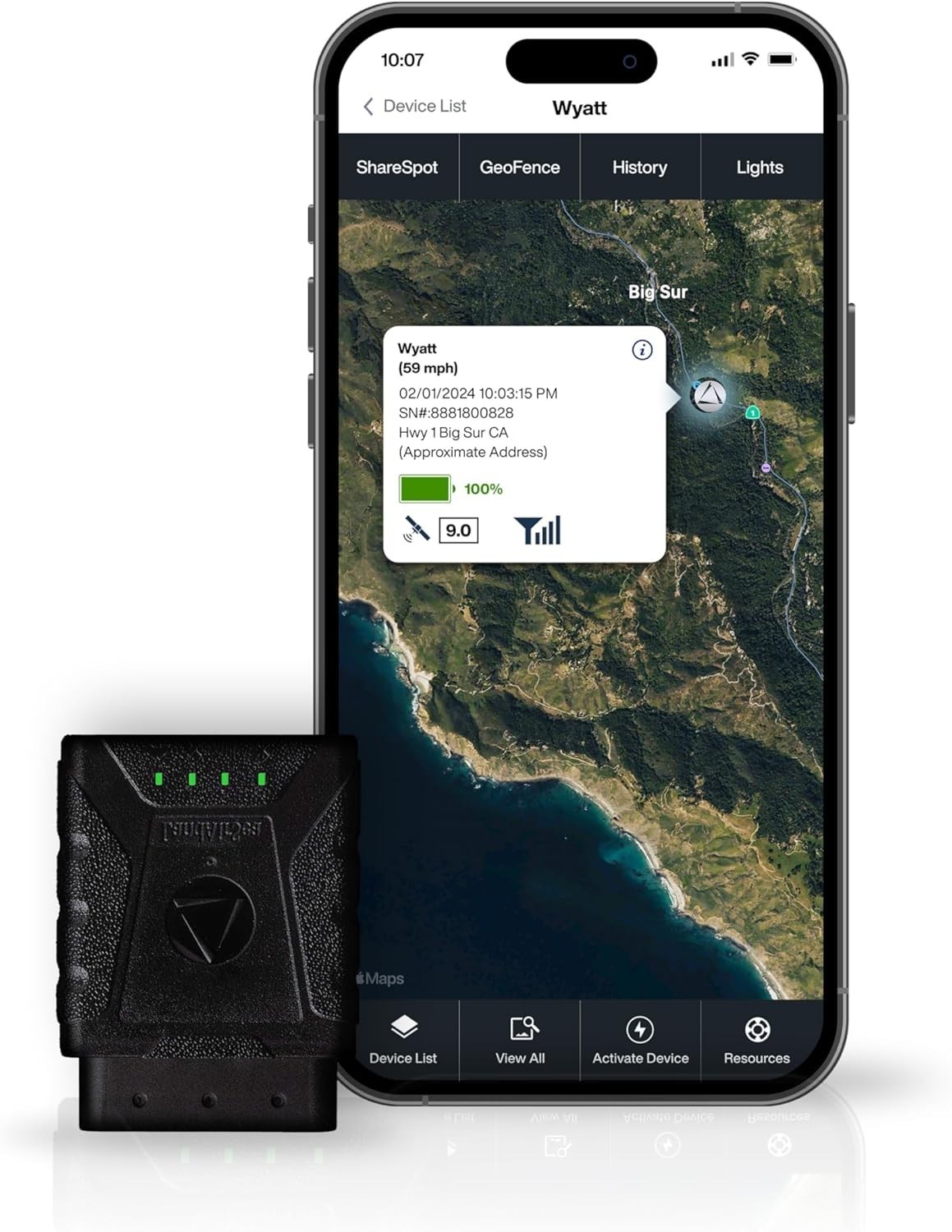 4G LTE SYNC GPS Tracker - Secure Real-Time Tracking for Vehicles & Loved Ones