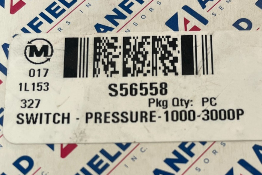 #66 MORRIS S56558 1000-3000P PRESSURE SWITCH (O5)