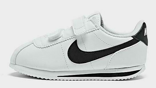 NIKE CORTEZ BASIC SL WHITE / BLACK 904769 102 TODDLERS