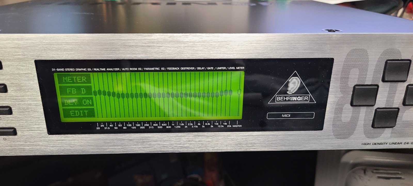 BEHRINGER Model DSP 8024 Ultra-Curve Pro Digital 24-Bit Dual-DSP Mainframe