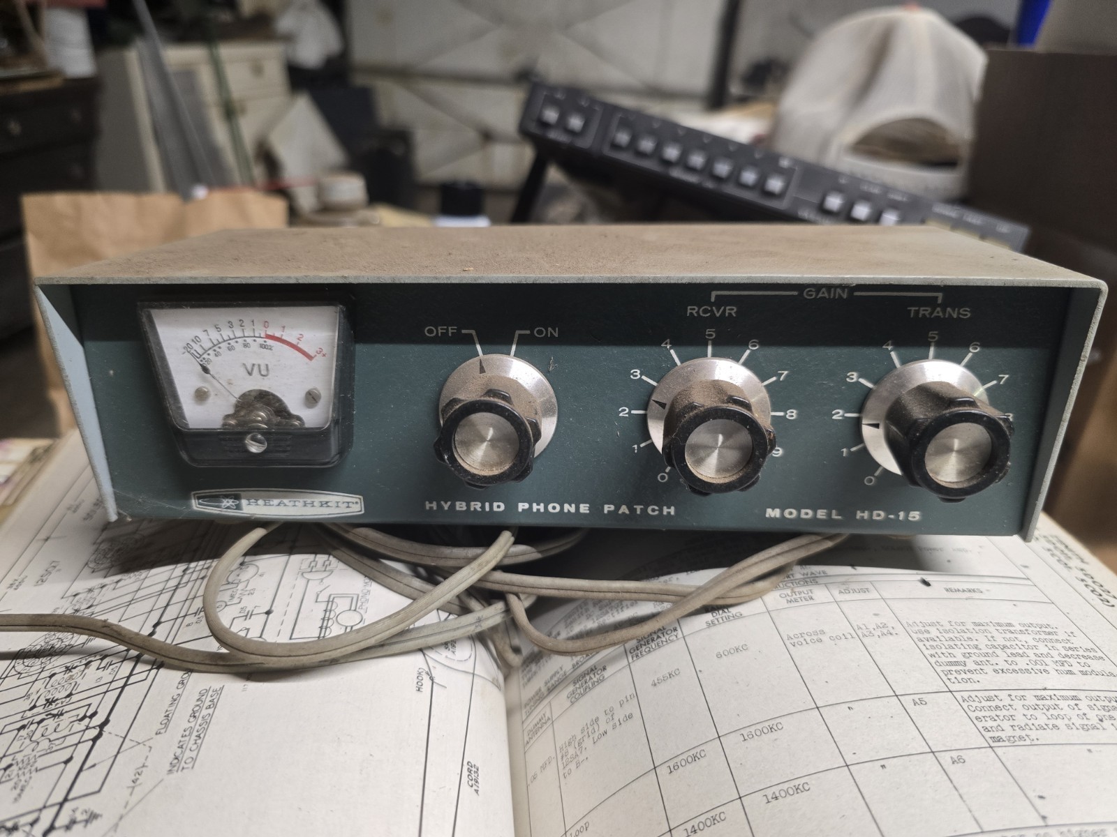 Heathkit Hybrid Phone Patch HD-15