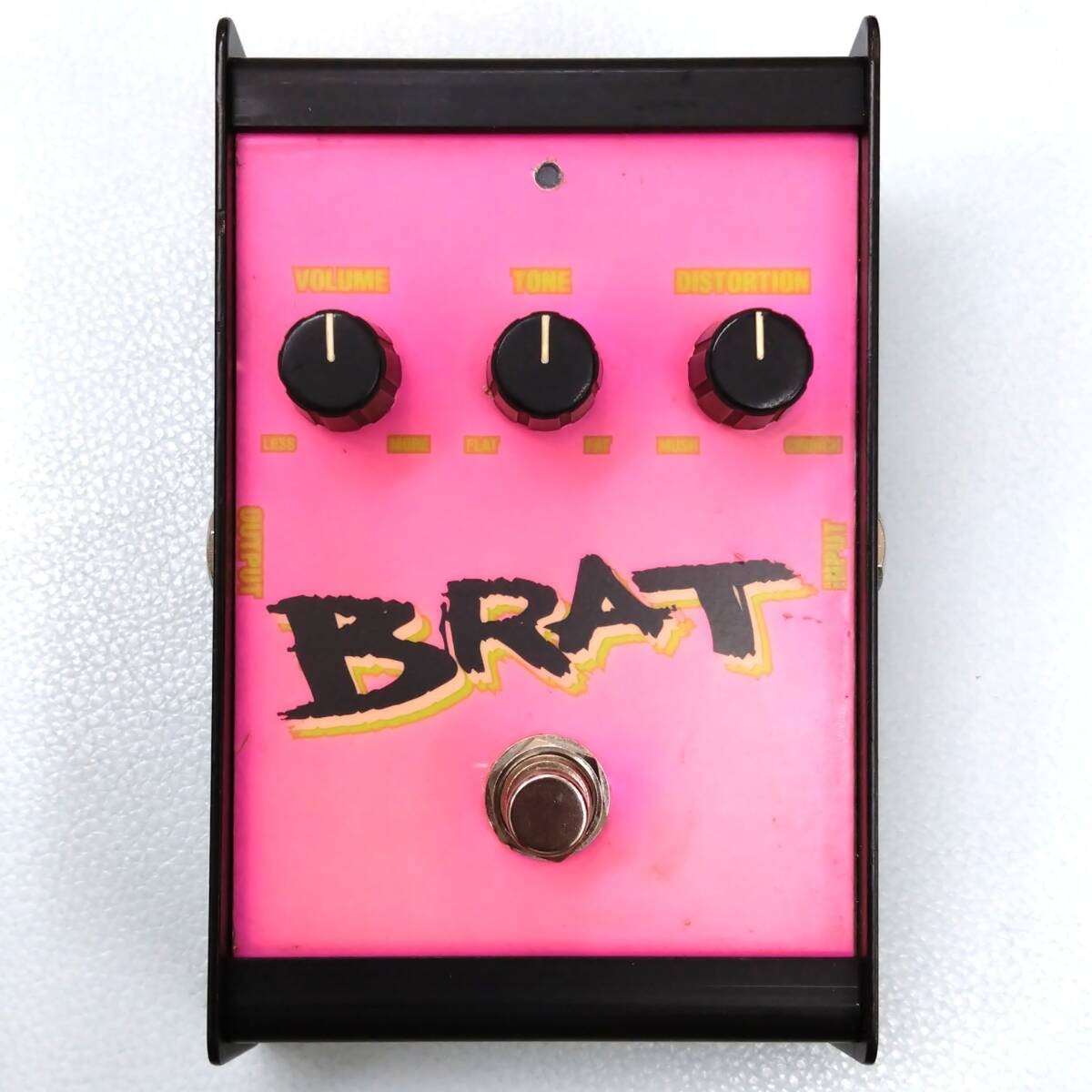 ProCo RAT BRAT Distortion Pedal Modified True Bypass LED DC Jack From Japan