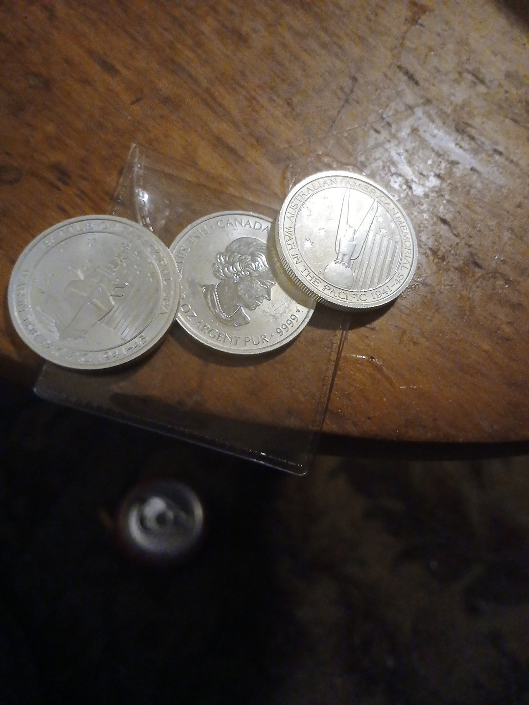 3 .999 Candian Half Ounce Battle $2 Commemorative P Mint  Unc Coins! Royal Mint