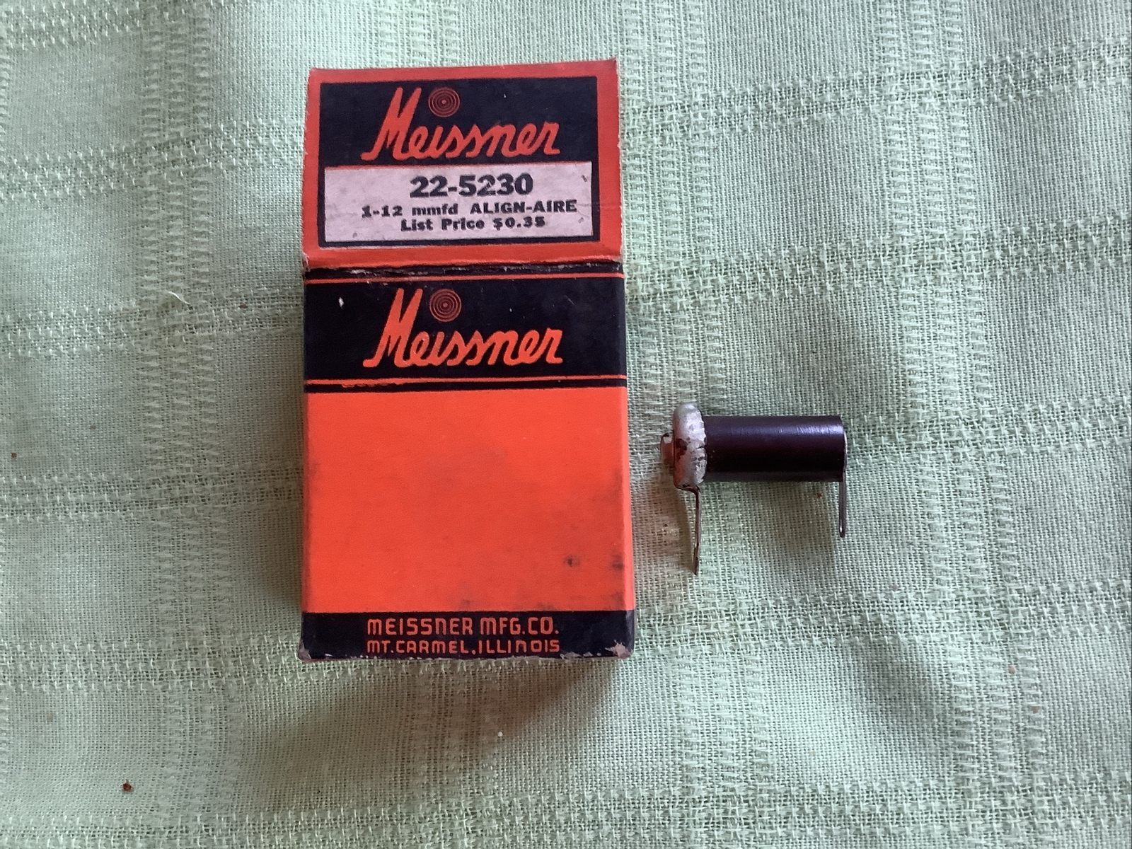 Meissner 22-5230 “align-aire” High Frequency Trimmer Capacitor 1-12pf Mmfd