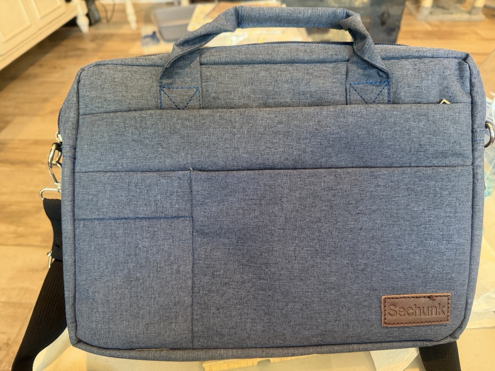Sechunk Computer/Ioad Bag New Unused Shoulder Bag Blue