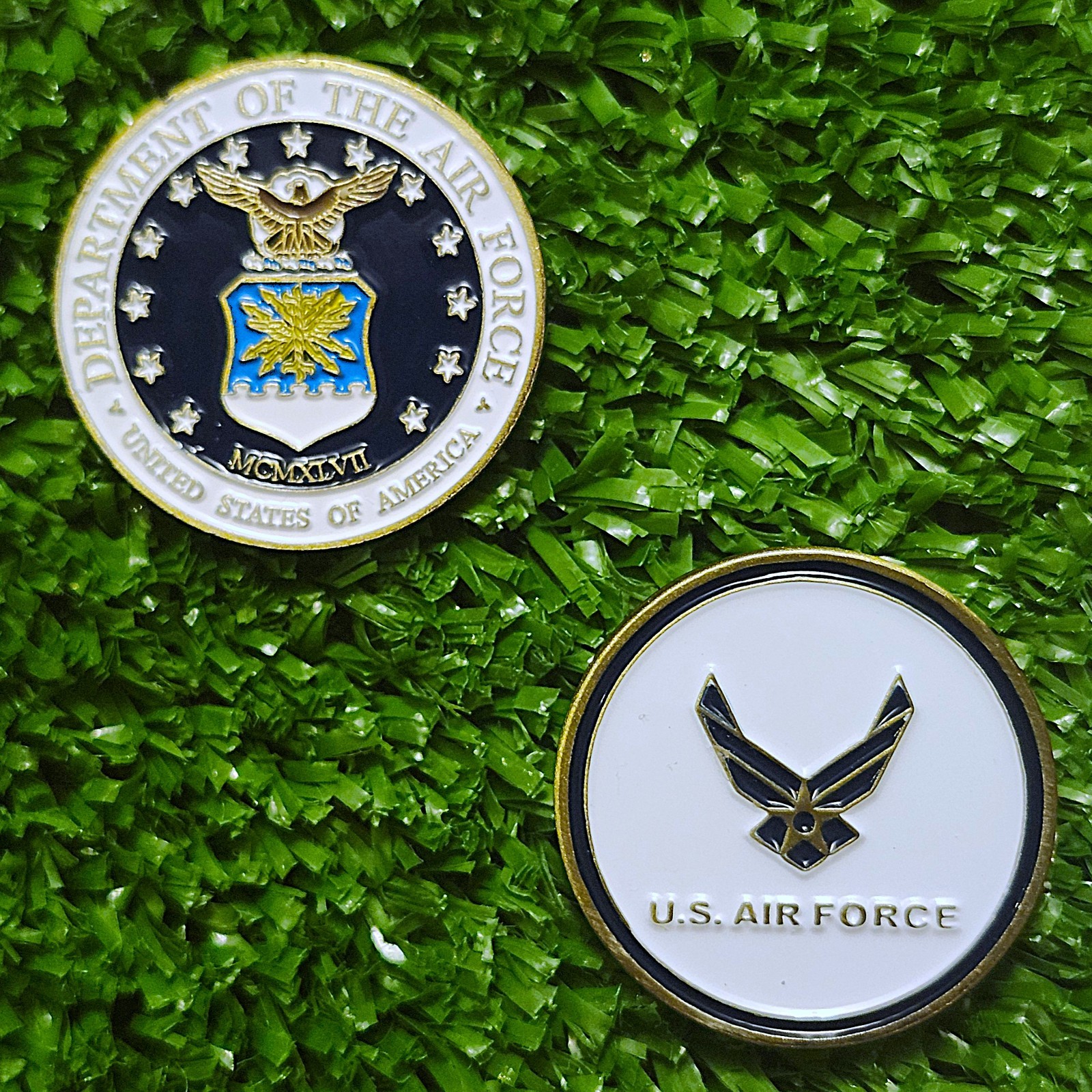 United States Air Force USAF Golf Ball Marker New