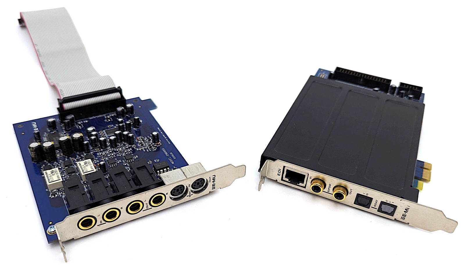 E-MU 1212M PCIe Digital Audio Interface System 1010 Main Card EM8982 EM8980 Set