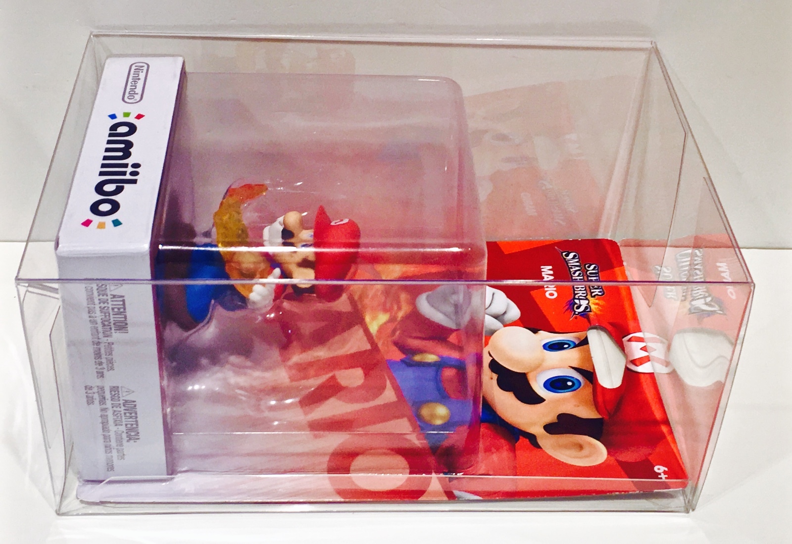10x Box Protectors For NINTENDO AMIIBO Original Size Only! Clear Display Cases