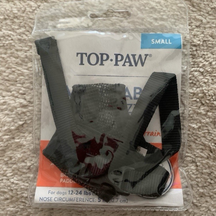Top Paw Adjustable Mesh Muzzle