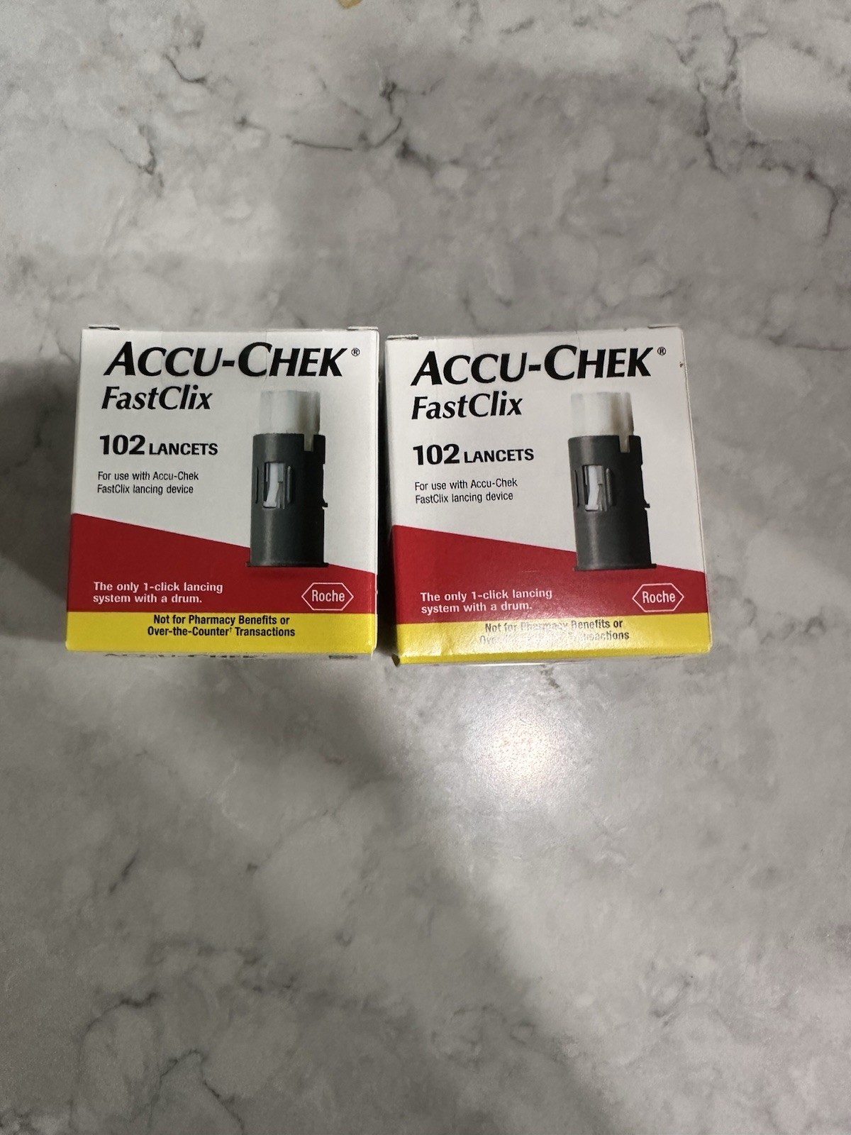 ACCU-CHEK FastClix 100+2 Lancets  (2 boxes). Fast shipping! #1