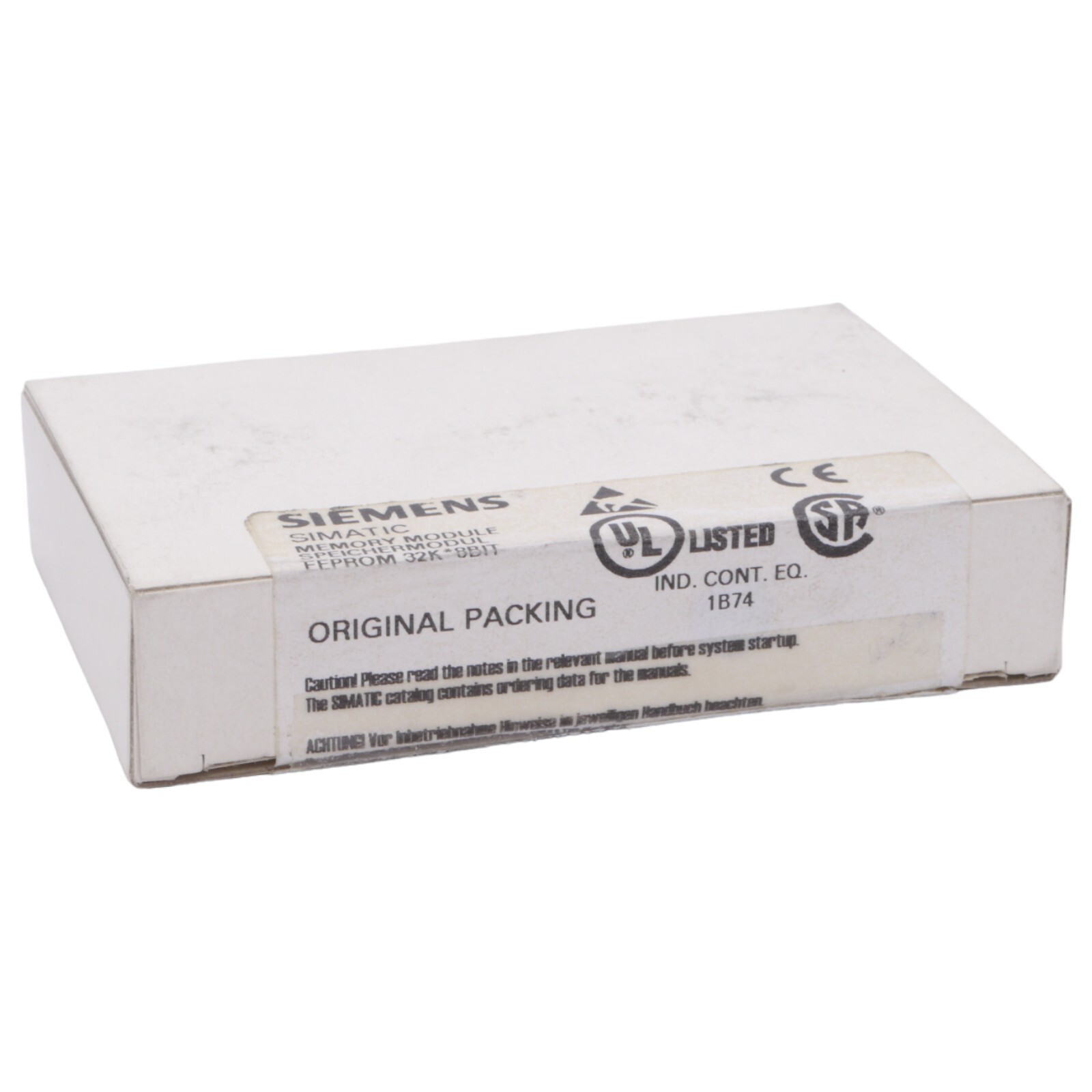 SIEMENS 6ES5375-0LC61 SIMATIC S5 MEMORY MODULE 375 EEPROM
