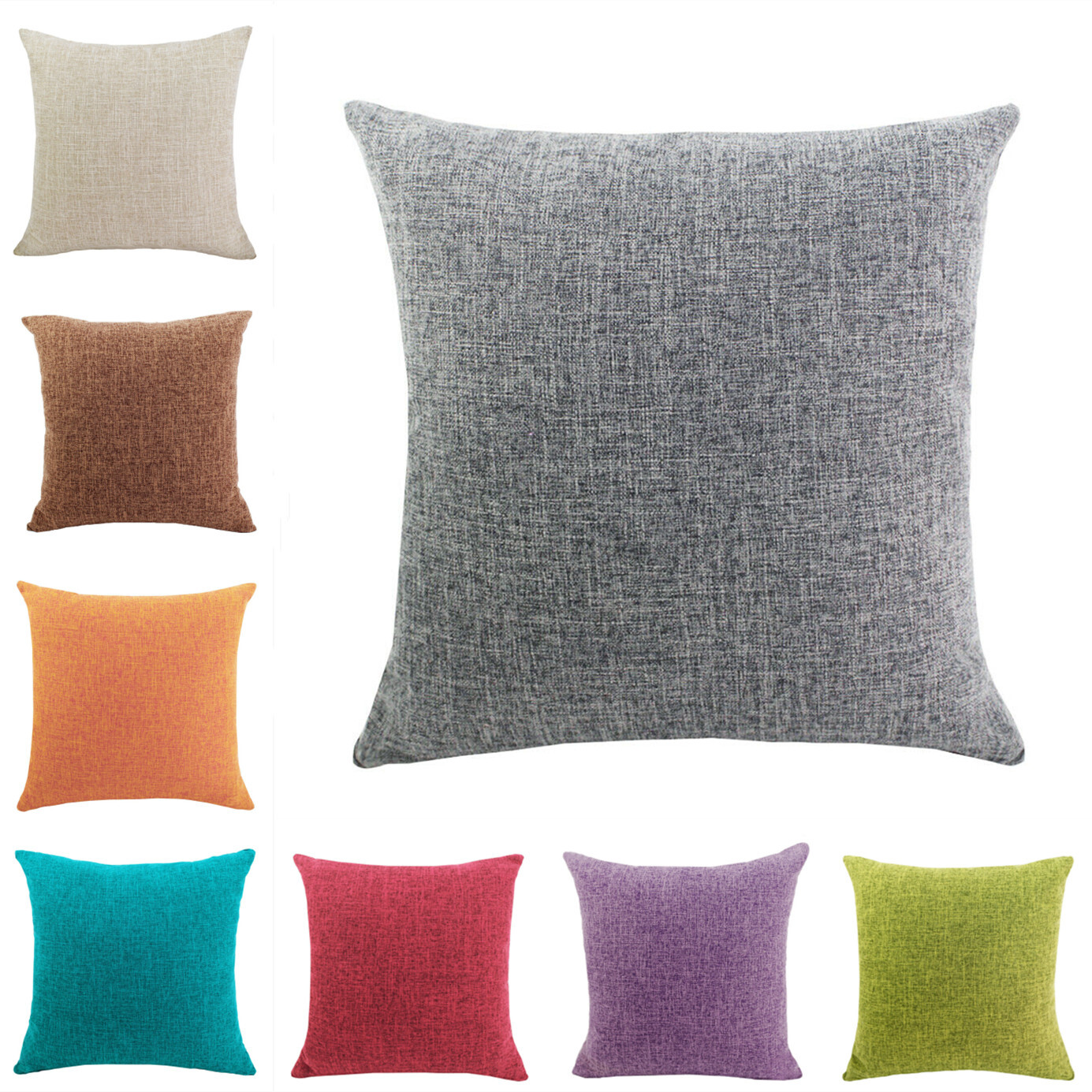 30-70 cm cushion cover pillow case linen look decorative cushion decorative cushion couch cushion
