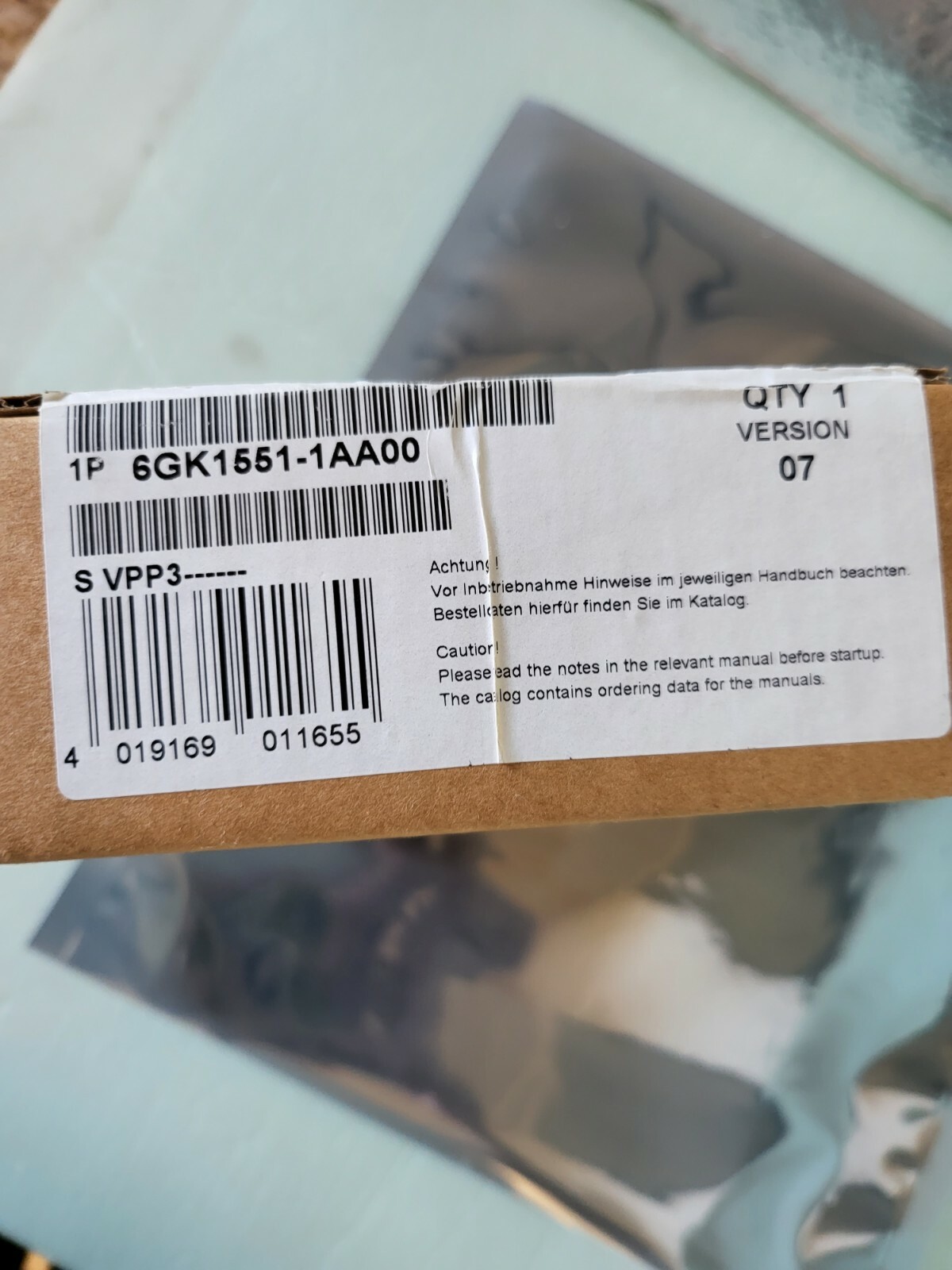 NEW Siemens 6GK1551-1AA00 Communication Processor Module, Version 07