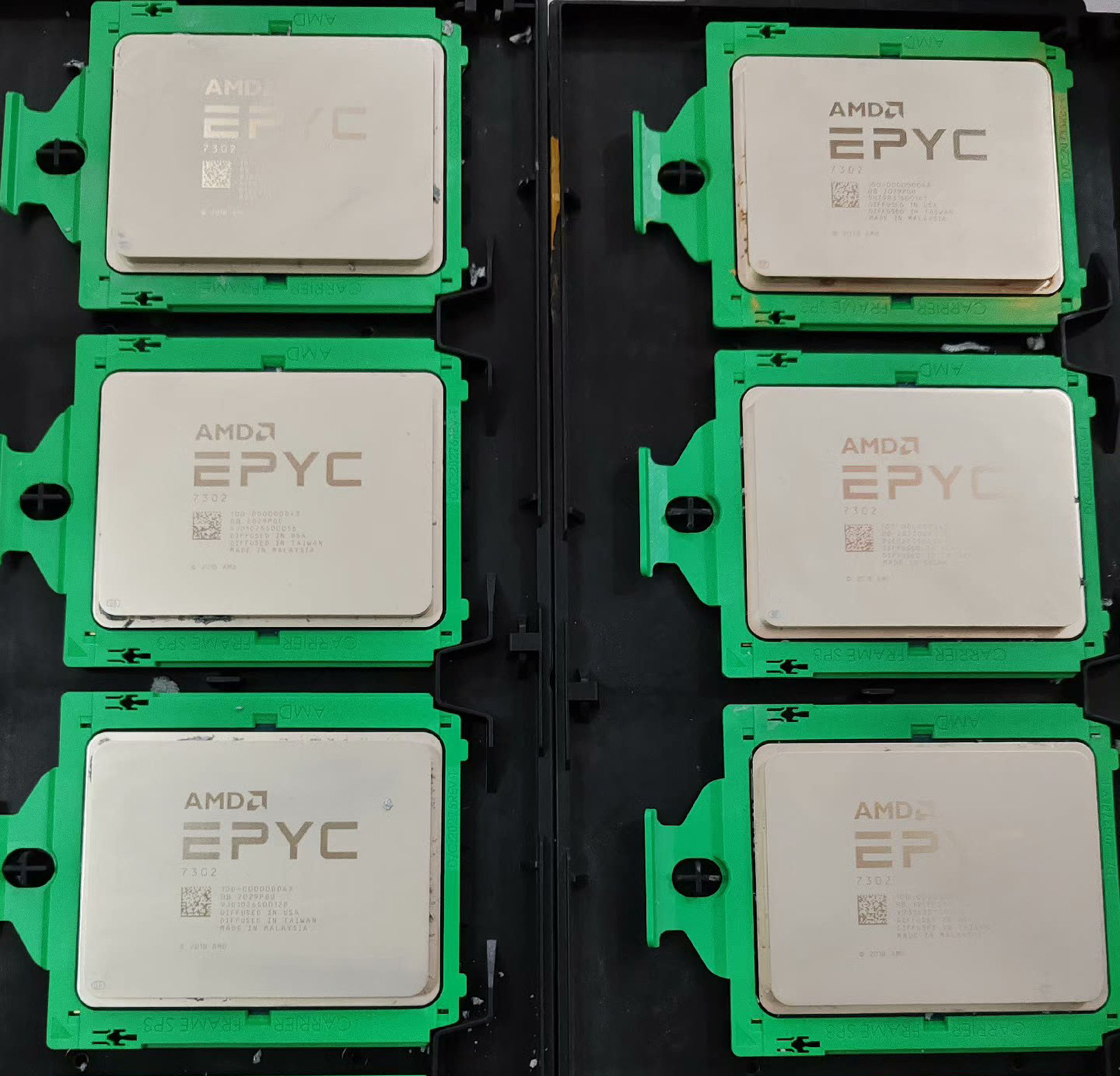 Unlocked AMD EPYC 7302 16 core 32 Threads SP3 3.0GHz CPU Processor 100-100000043