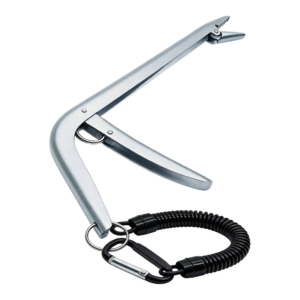 Stainless Steel Hook Remover 133g 30x15x1.6cm Grey Pliers for Coastal Fishing