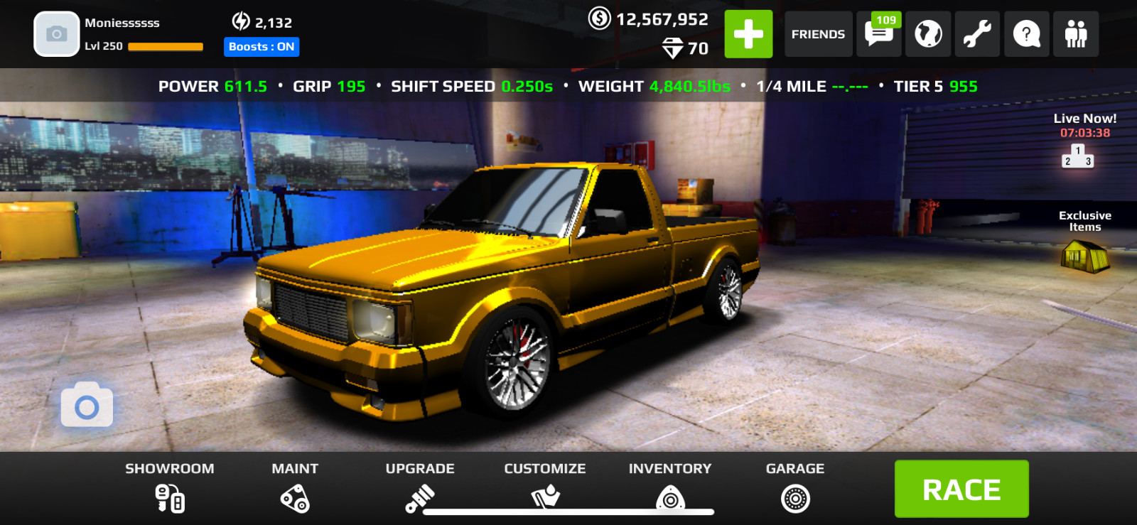 Rush Racing 2 In-game Vehicle. 6-8$ each
