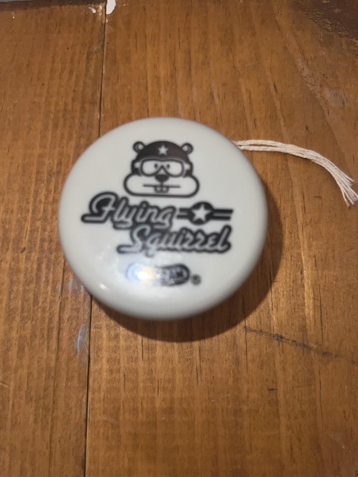 Duncan Flying Squirrel Grey & Orange Metal Axle Bearing Yo-Yo