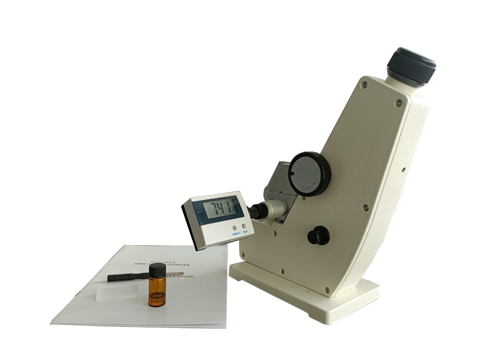 Monocular Refractometer Monocular Abbe Refractometer Lab Brix Refractometer