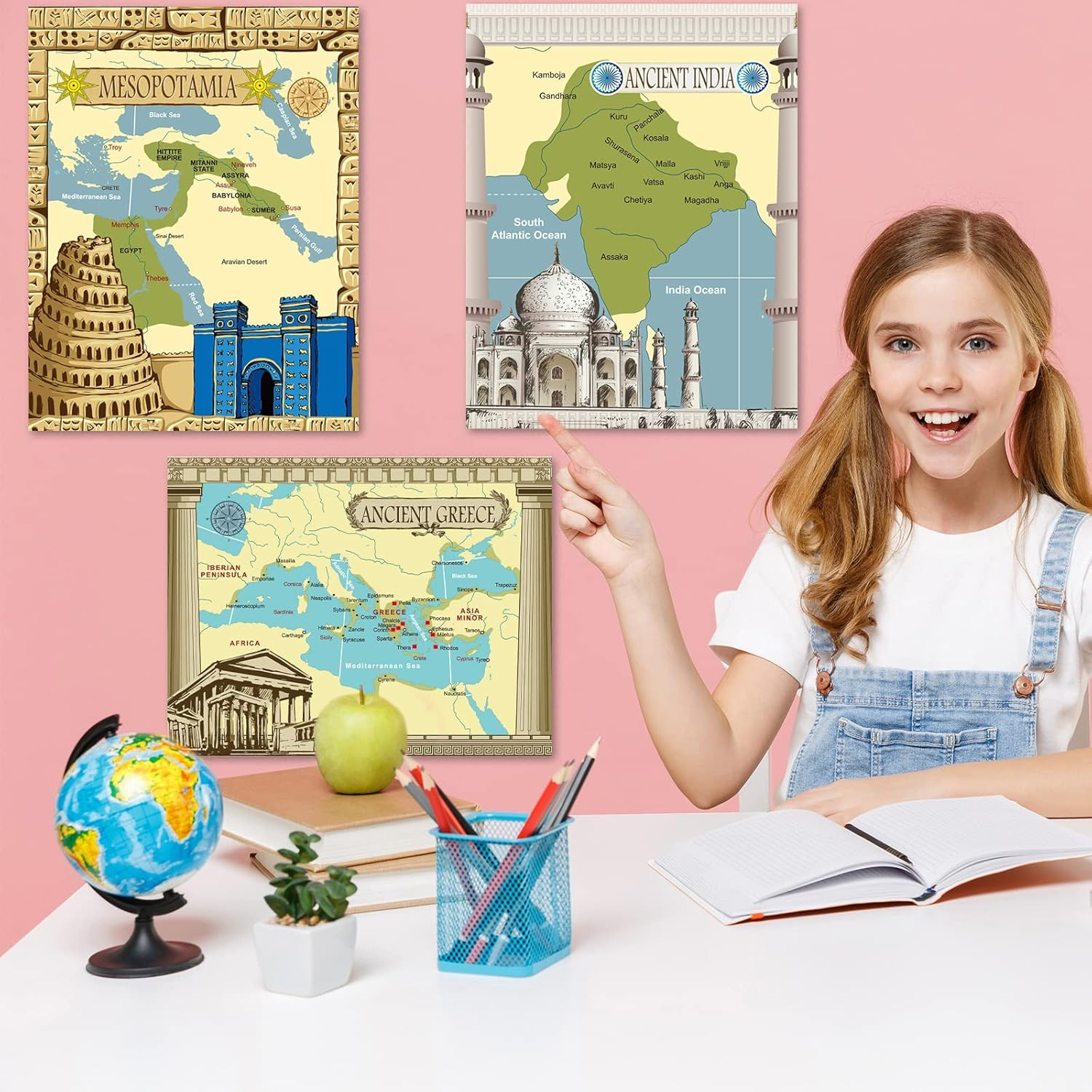 Ancient Civilizations Poster for Social Studies Classroom Learning - Educational