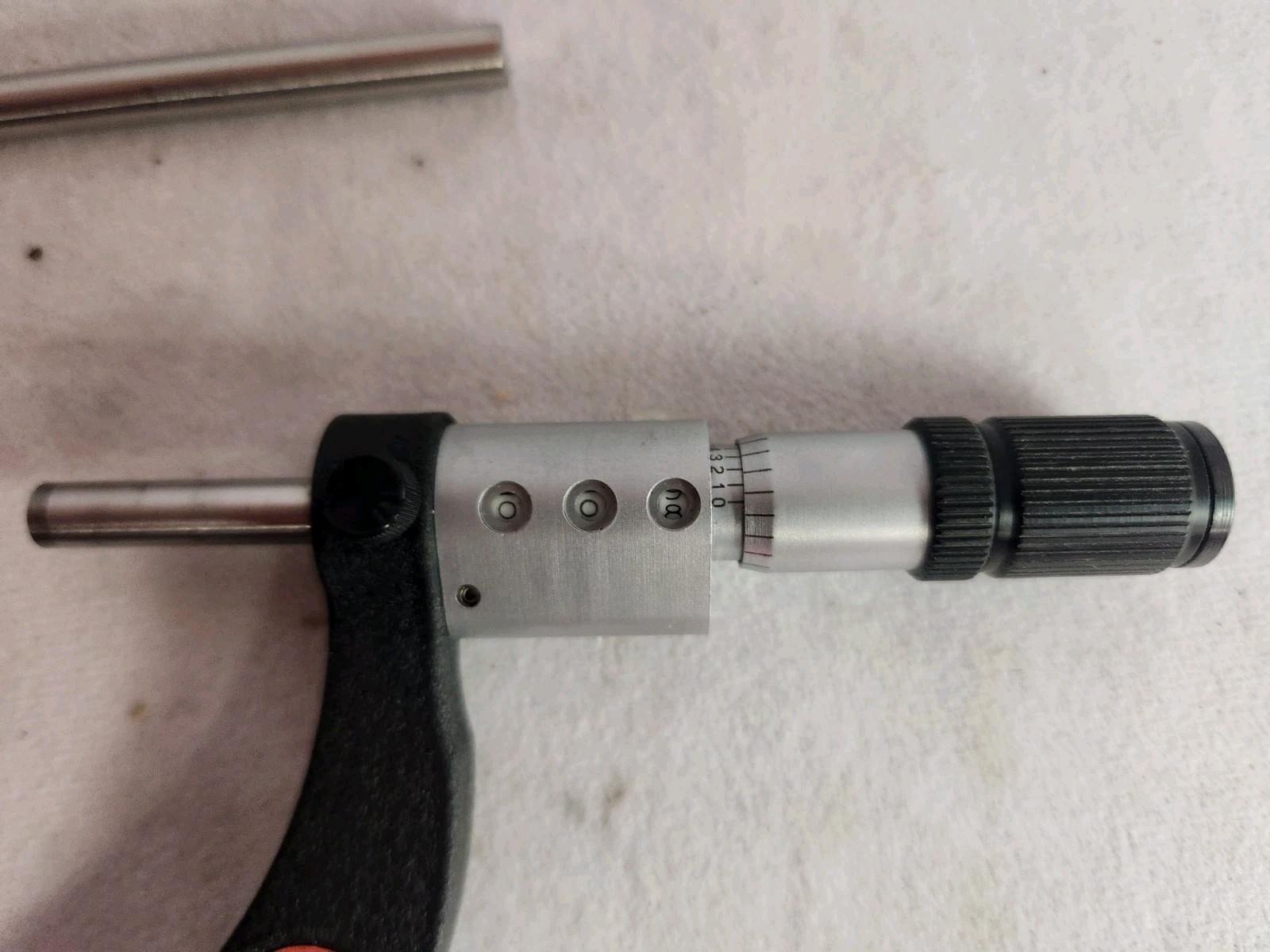Snap On Outside Micrometer 3-4" .0001" Resolution Rolling Digit Quick Mic 4