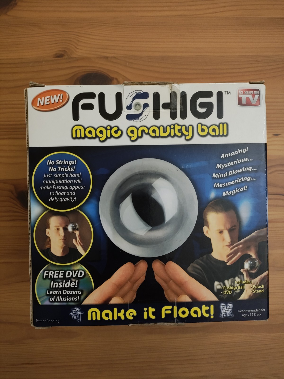 FUSHIGI Magic Gravity Ball Trick Toy With DVD