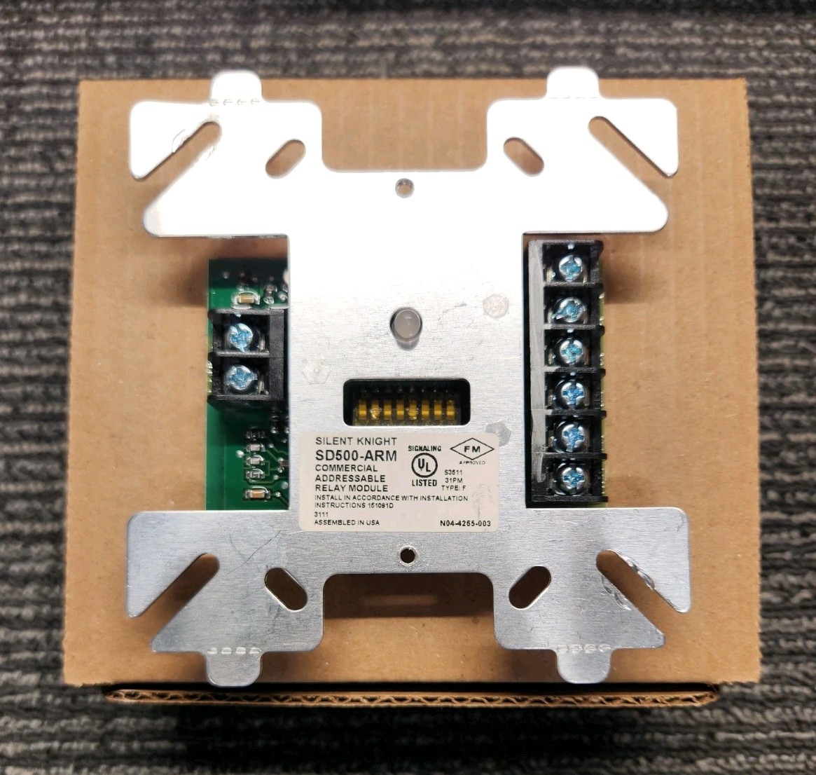 Silent Knight SD500-ARM Addressable Relay Module, Tested w/ Warranty, Free Ship