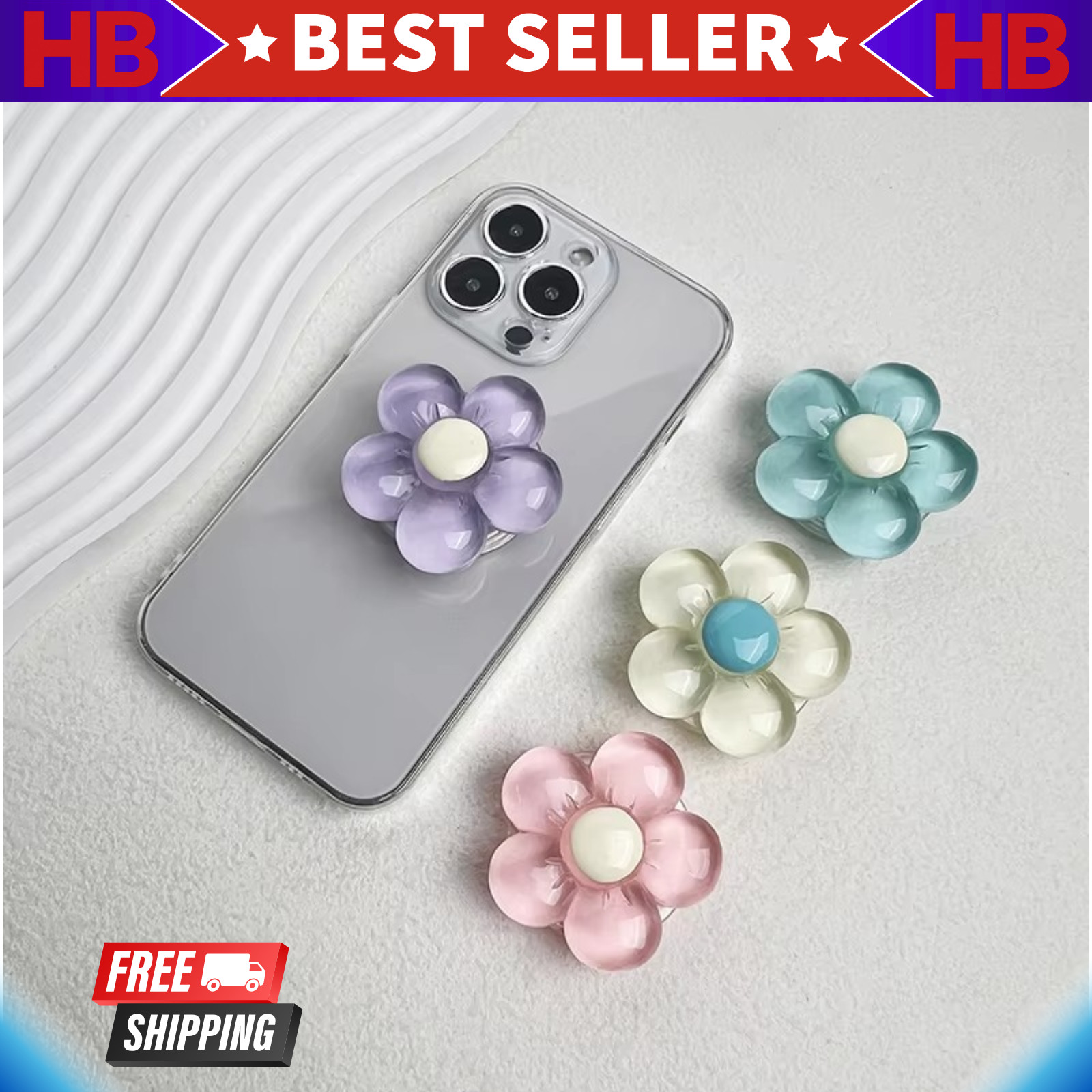 Pop Out Socket Holder Selfie Finger Grip Stand for iPhone Samsung Mobile Phones