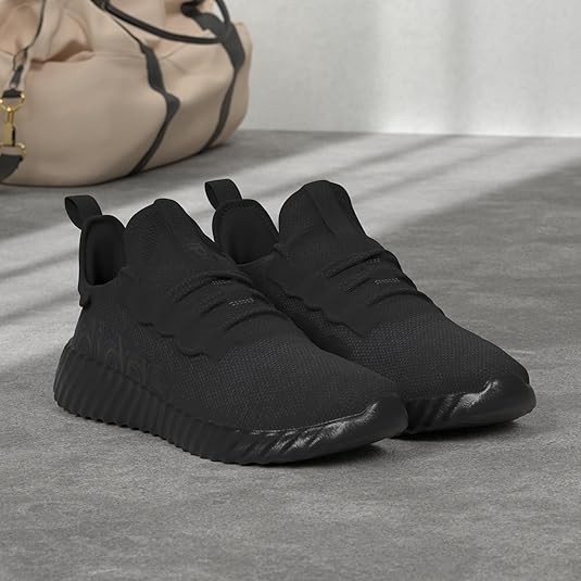 NEW adidas Kaptir 3.0, triple black, men's size 7 WIDE
