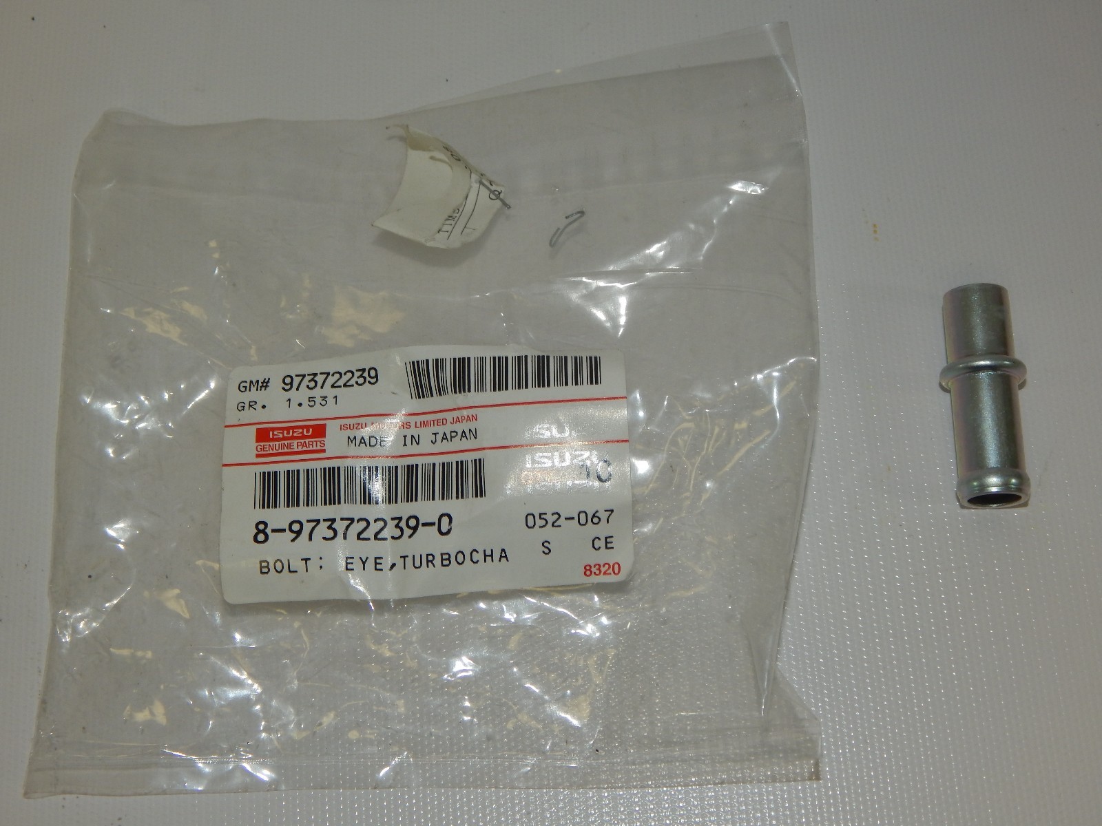 New OEM !999-2007 Isuzu N-Series Diesel Turbocharger Eye Bolt 8973722390