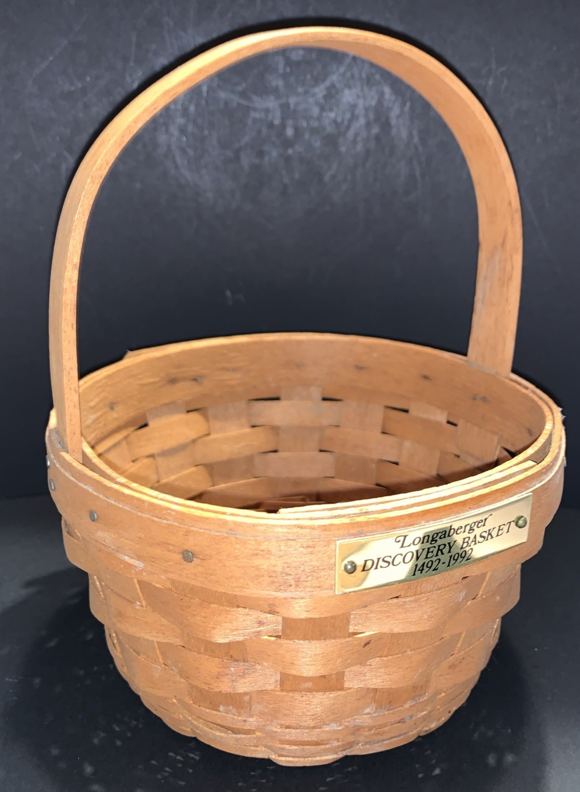 Vintage Longaberger 1992 Discovery Basket 1492-1992 - 5700AO