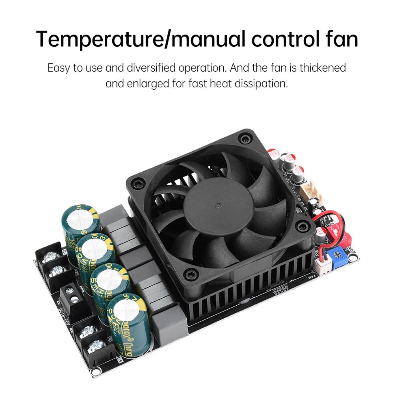 TPA3255 Digital Amplifier Board For Intelligent Temperature-Controlled Cooling