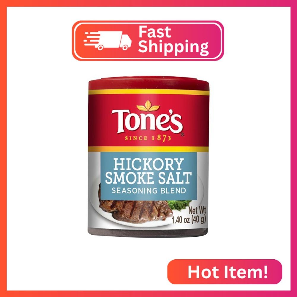 Tone's Hickory Smoked Salt, 1.40 Ounce