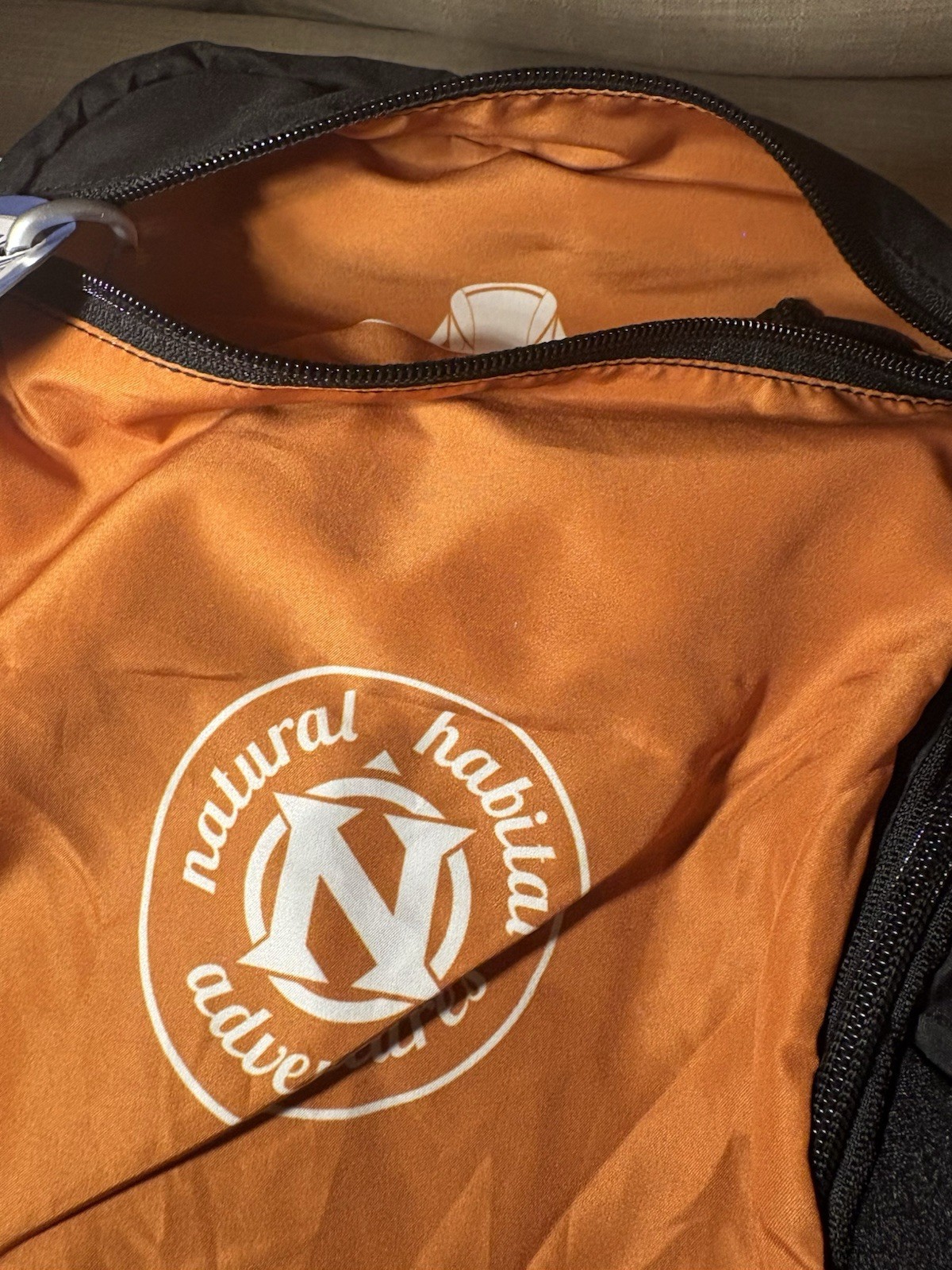 ChicoBag Lightweight Packable Backpack Natural Habitat Adventures Orange NWT